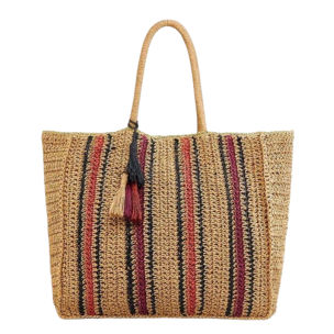 Brown Raffia Bags