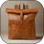 Leather BackPack